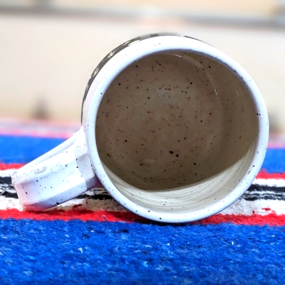 HANDMADE Ceramic Mug | "Mountains " Unique Art Glazed Pottery - Picture 3 of 6